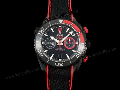 Omega Seamaster Planet Ocean 600 ETNZ Deep Black 215.92.46.51.01.003 Automatic Mens Watch,OMG-2171