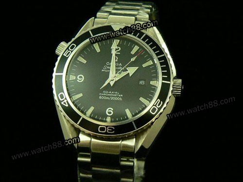 OMEGA SEAMASTER PLANET OCEAN AUTOMATIC MENS WATCH 42MM-2201.50.00 ,OM-105B