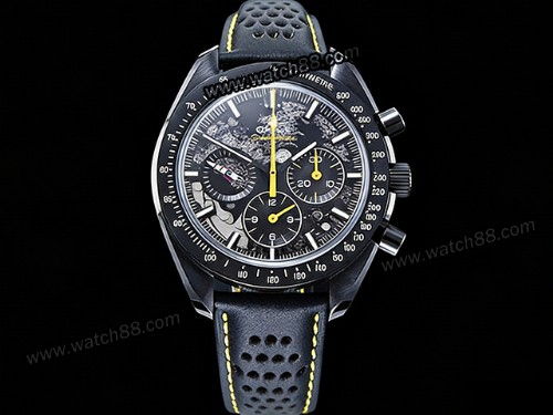 Omega SpeedMaster MoonWatch Dark Side of the Moon Apollo 8 310.92.44.50.01.001 Mens Watch,OM-6382
