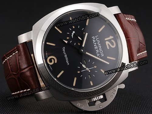 Panerai Luminor 1950 GMT Tourbillon Automatic Mens Watch,PAN-7613