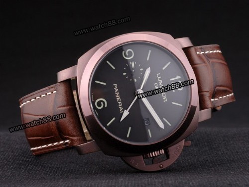 PANERAI LUMINOR GMT AUTOMATIC MENS WATCHES,PAN-7489
