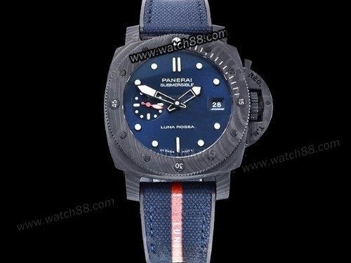 Panerai PAM 1563 Submersible Luna Rossa Carbotech 42mm Man Watch,PAN-17114
