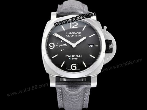Panerai PAM01358 Luminor Marina eSteel Grigio Roccia 44mm Man Watch,PAN-17120