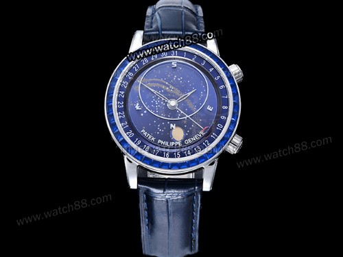 Patek Grand Complications Celestial 6104 Sky Moon Watch,PP-12022