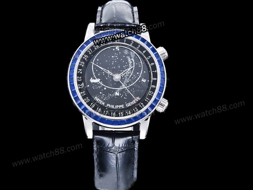 Patek Grand Complications Celestial 6104 Sky Moon Watch,PP-12023