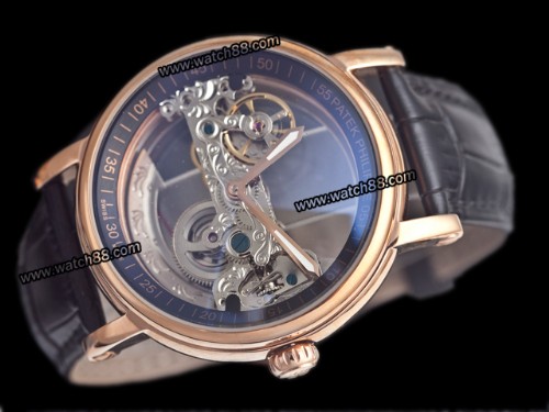 Patek Philippe Calatrava Skeleton Automatic Mens Watch,PAT-182A