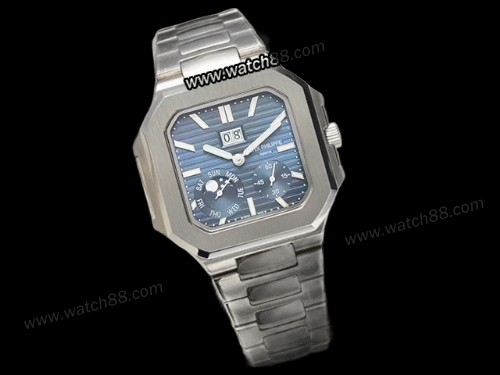 Patek Philippe Cubitus 5822 Grand Date Day Moon Phases Automatic Mens Watch,PAT-189A