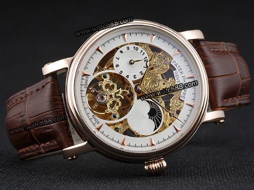 Patek Philippe Moonphase Tourbillon Man Watch,PAT-175B