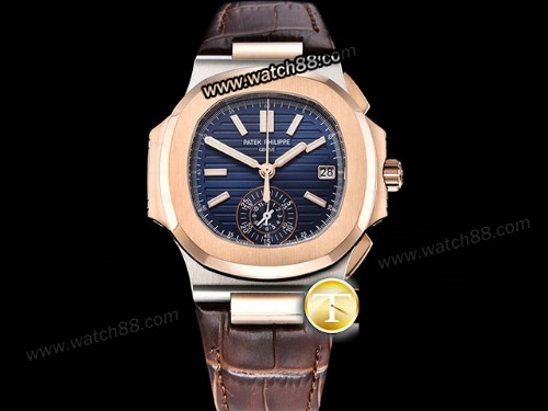 Patek Philippe Nautilus Chronograph Date 5980 Automatic Mens Watch,PP-03042