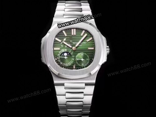 Patek Philippe Nautilus Moon Phase Date 5712 Automatic Mens Watch,PP-03099