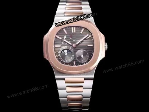 Patek Philippe Nautilus Moon Phase Date 5712 Automatic Mens Watch,PP-03103