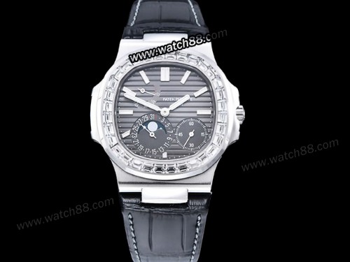 Patek Philippe Nautilus Moon Phase Date 5722 Automatic Mens Watch,PP-03139