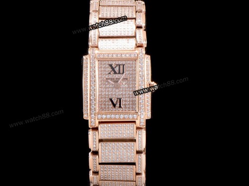 Patek Philippe Twenty-4 Ladies Swiss Quartz Watch,PP-13012
