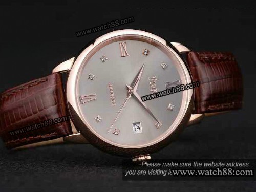 Piaget 2824 Automatic Gold Case Mens Watch,PI-32