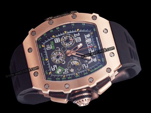 Richard Mille RM 011 Chronograph Mens Watch,RIC-099