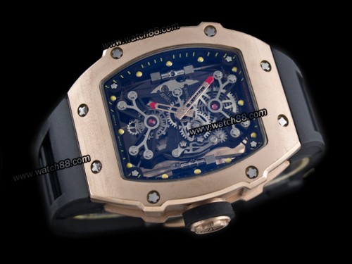 Richard Mille RM 27-01 Sandblast Case Automatic Mens Watch,RIC-020
