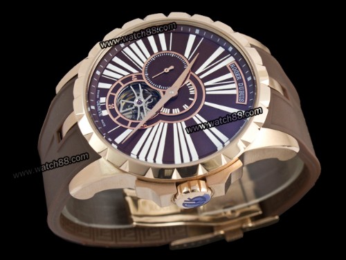 Roger Dubuis Excalibur Flying Tourbillon Mens Watch,RG-4888