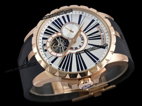 Roger Dubuis Excalibur Flying Tourbillon Mens Watch,RG-4890