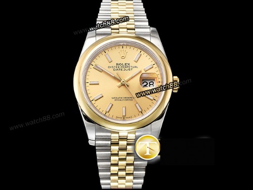 Rolex Datejust 36mm Jub Flt 904L Automatic Mens Watch ,RL-08126