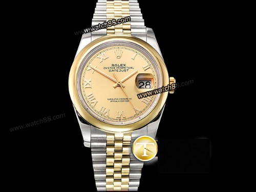 Rolex Datejust 36mm Jub Flt 904L Automatic Mens Watch ,RL-08127