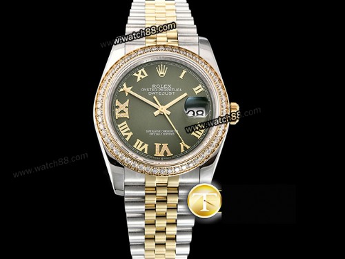 Rolex Datejust 36mm Jub Flt 904L Automatic Mens Watch ,RL-08134