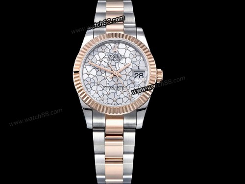 Rolex Datejust Midsize 31mm Flowery Dial Automatic Lady Watch,RL-18105