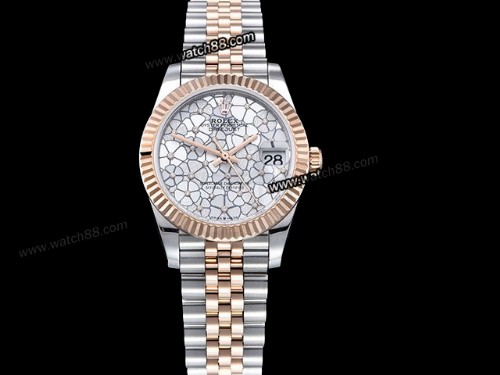 Rolex Datejust Midsize 31mm Flowery Dial Automatic Lady Watch,RL-18107