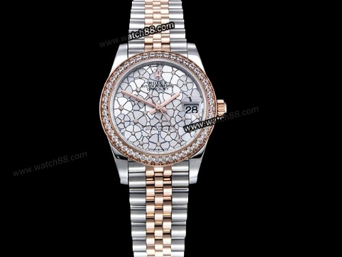 Rolex Datejust Midsize 31mm Flowery Dial Automatic Lady Watch,RL-18108