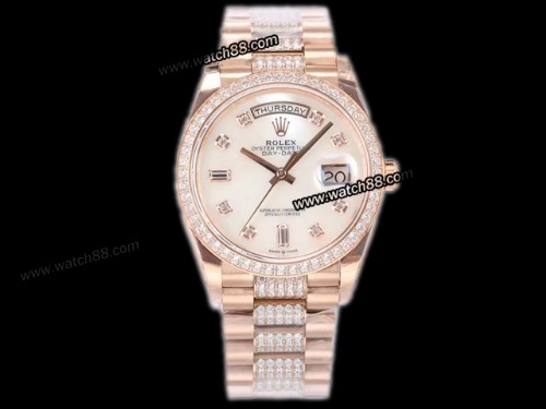 Rolex Day-Date 36mm Diamond 3255 Automatic Man Watch,RL-07062