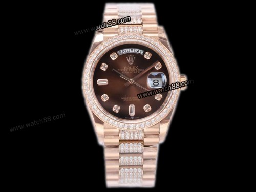 Rolex Day-Date 36mm Diamond 3255 Automatic Man Watch,RL-07063