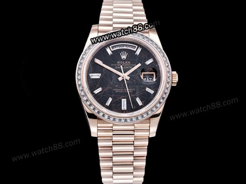 Rolex DayDate 40mm 904L Automatic Mens Watch,RL-08497