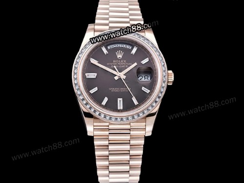 Rolex DayDate 40mm 904L Automatic Mens Watch,RL-08499