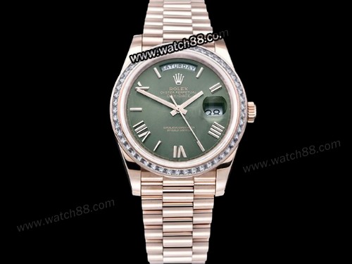 Rolex DayDate 40mm 904L Automatic Mens Watch,RL-08500