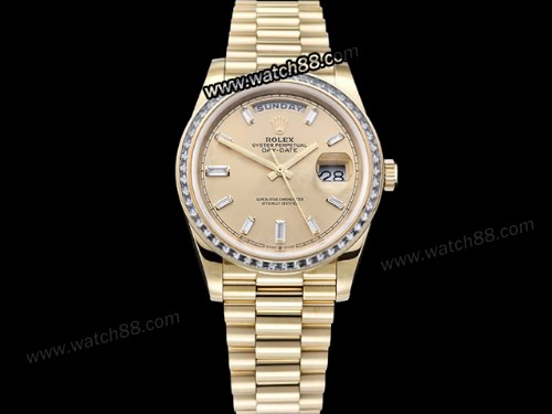 Rolex DayDate 40mm 904L Automatic Mens Watch,RL-08503