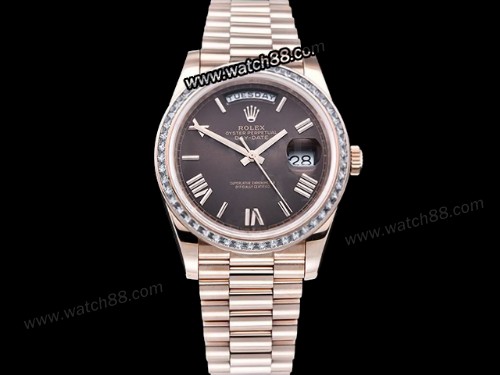 Rolex DayDate 40mm 904L Automatic Mens Watch,RL-08506