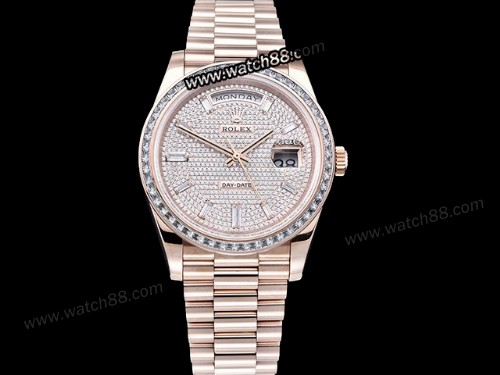 Rolex DayDate 40mm 904L Automatic Mens Watch,RL-08508