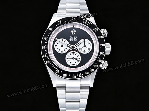 Rolex Daytona Blaken 4130 Automatic Chronograph Mens Watch,RL-06317
