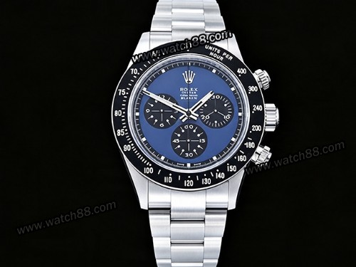 Rolex Daytona Blaken 4130 Automatic Chronograph Mens Watch,RL-06320