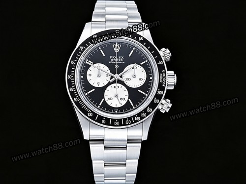 Rolex Daytona Blaken 4130 Automatic Chronograph Mens Watch,RL-06321