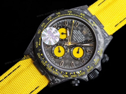 Rolex Daytona DIW Carbon Motley Edition Automatic Chronograph Mens Watch,RL-06109