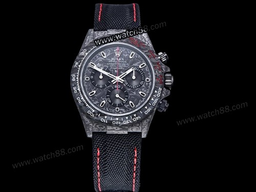 Rolex Daytona DIW Carbon Speedster Edition Chronograph Mens Watch,RL-06234