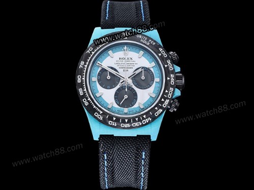 Rolex Daytona DIW Celeste Invert Quartz Fiber Edition Mens Watch,RL-06299