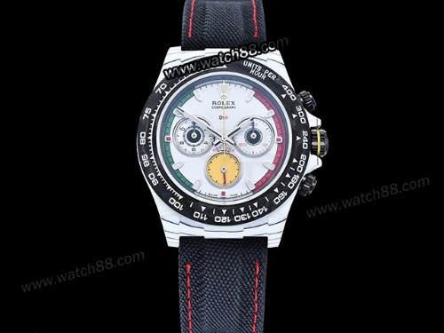 Rolex Daytona DIW Ferrari Quartz Fiber Edition Mens Watch,RL-06307
