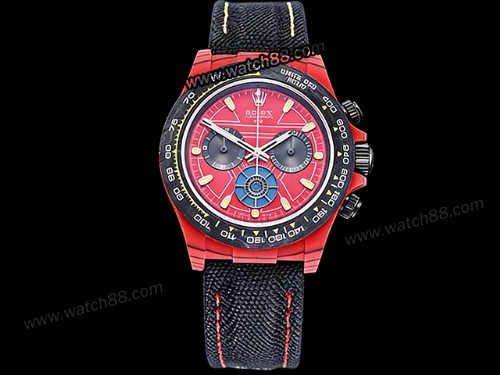 Rolex Daytona DIW Ferrari Quartz Fiber Edition Mens Watch,RL-06308