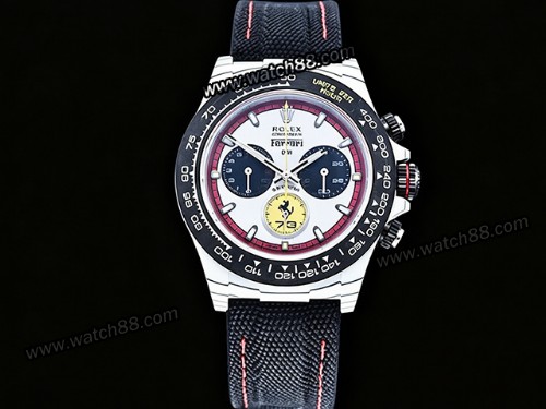 Rolex Daytona DIW Ferrari RT Quartz Fiber Edition Mens Watch,RL-06310