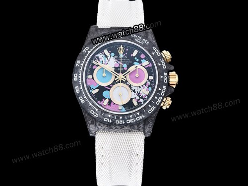 Rolex Daytona DIW Motley Lady Unique Forged Carbon Edition Mens Watch,RL-06295