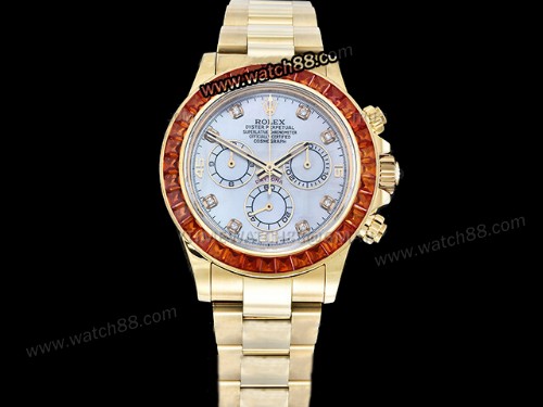 Rolex Daytona Orange Sapphire 116578SACO Mens Watch,RL-06300