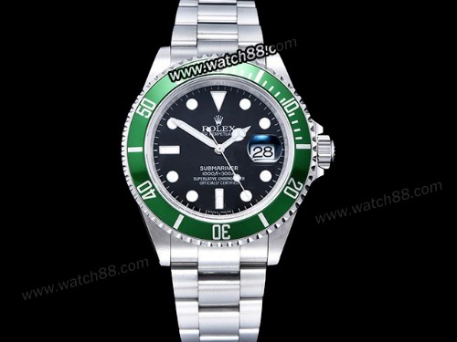 Rolex Submariner 16610LV 904L Steel 3135 Mens Watch,RL-01080