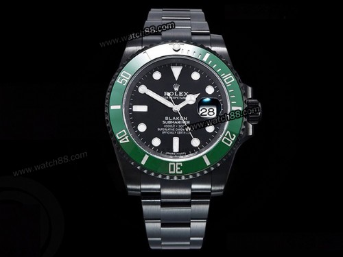 Rolex Submariner Blaken Date 116610 Automatic Mens Watch,RL-01092
