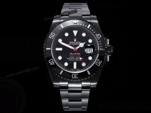 Rolex Submariner Blaken Date 116610 Automatic Mens Watch,RL-01093